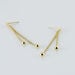 Boucles D'oreilles Pendantes Assiba Or Jaune - Boucles d'oreilles pendantes Femme | Histoire d’Or