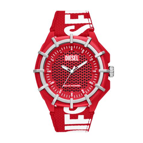 Montre Diesel Fossil Framed Rouge - Montres Femme | Histoire d’Or