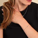 Bracelet Bess Argent Blanc - Bracelets Femme | Histoire d&rsquo;Or