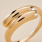 Bague Graham Plaqu&eacute; Or Jaune - Bagues fantaisie Femme | Histoire d&rsquo;Or