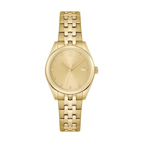 Montre Lacoste Tuilerie Dor&eacute; - Montres Femme | Histoire d&rsquo;Or