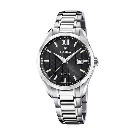 Montre Festina Swiss Made Noir - Montres suisses Homme | Histoire d’Or