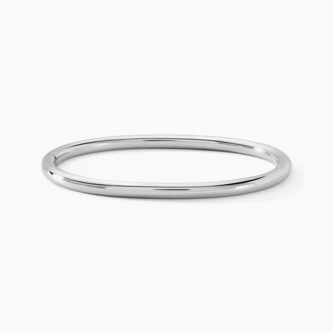 Bracelet Jonc Seville Acier Blanc - Bracelets joncs Femme | Histoire d’Or