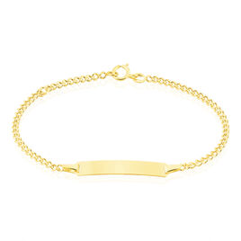 Bracelet Identite Bebe Or Jaune Etheline - Bracelets Communion Enfant | Histoire d’Or