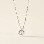 Collier Argent Blanc Maximille Oxydes De Zirconium - Colliers fantaisie Femme | Histoire d&rsquo;Or