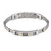 Bracelet Jacques Acier Blanc - Bracelets fantaisie Homme | Histoire d’Or