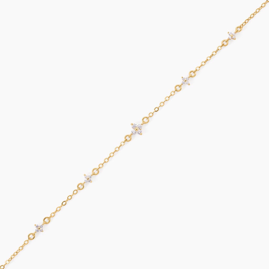 Bracelet Papias Argent Dor&eacute; A L'Or 750/1000 - Bracelets Femme | Histoire d&rsquo;Or