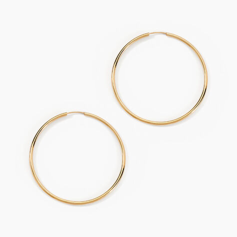 Créoles Valencina Or Jaune - Boucles d'oreilles créoles Femme | Histoire d’Or
