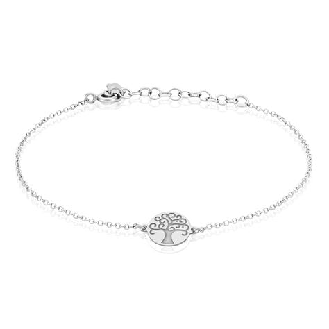 Bracelet Steenie Argent Blanc - Bracelets Femme | Histoire d’Or