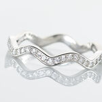 Bague Jasmyn Argent Blanc Oxyde De Zirconium - Bagues avec pierre Femme | Histoire d&rsquo;Or