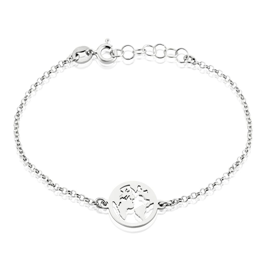 Bracelet Argent Blanc Colombina