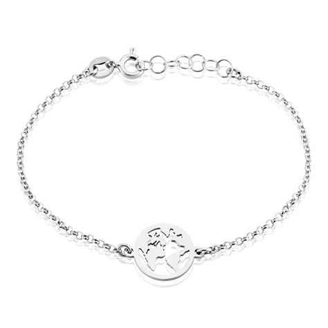 Bracelet Argent Blanc Colombina - Bracelets Femme | Histoire d’Or