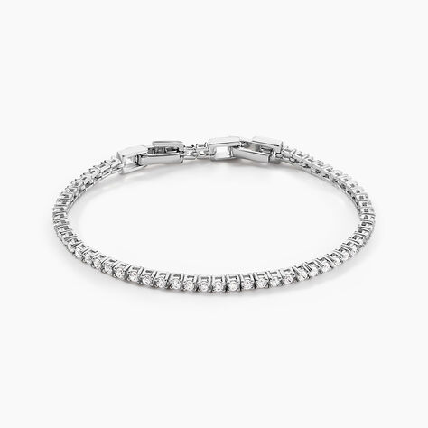 Bracelet Rio Tennis Argent Blanc Oxyde De Zirconium - Bracelets Femme | Histoire d’Or