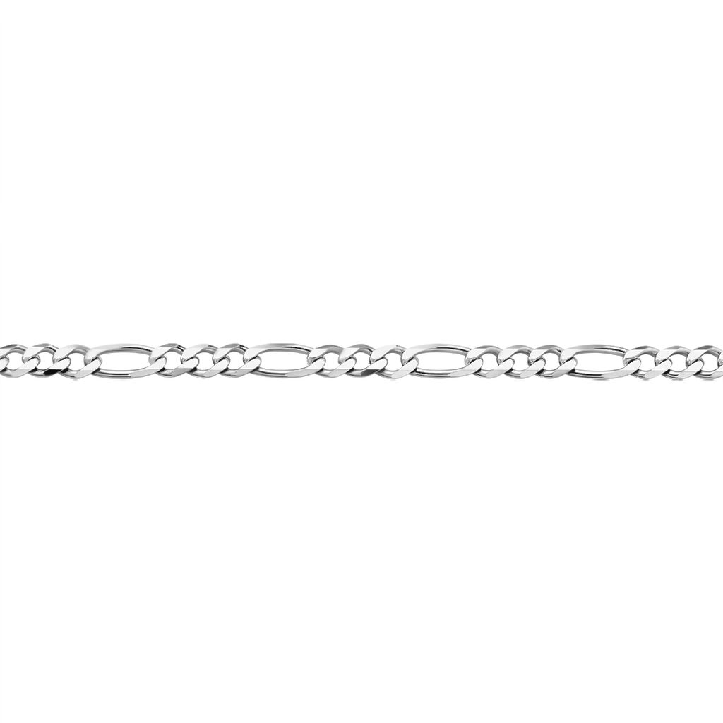 Collier Vivian Argent Blanc - Chaines Homme | Histoire d’Or