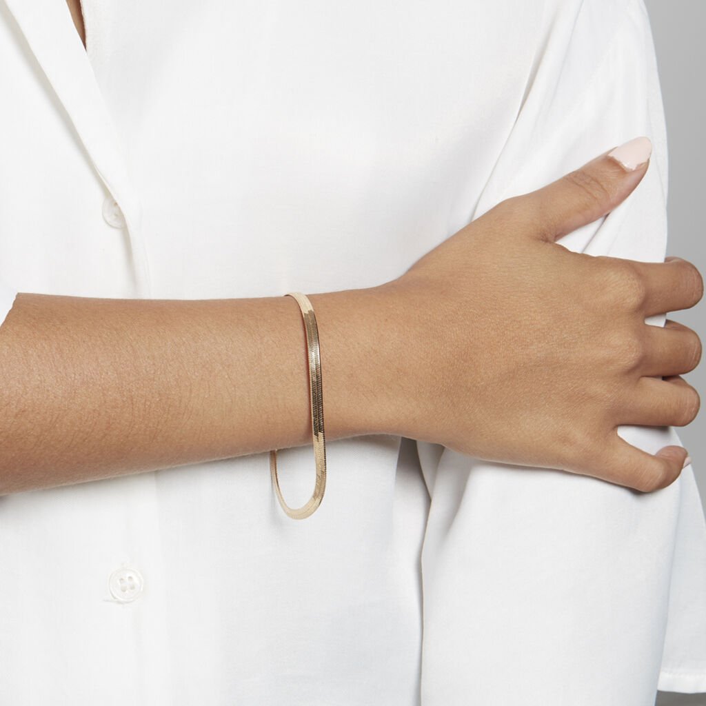 Bracelet Inger Plaqué Or - Bracelets chaîne Femme | Histoire d’Or