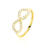 Bague Klothilda Or Jaune Oxyde De Zirconium - Bijoux Femme | Histoire d&rsquo;Or