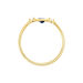 Bague Jahyna Or Jaune Saphir Et Diamant - Bagues solitaires Femme | Histoire d’Or