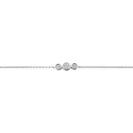 Bracelet Or Blanc Abital Diamants - Bracelets Femme | Histoire d&rsquo;Or