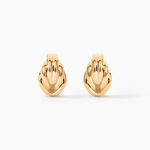 Boucles D'Oreilles Puces Nickie Plaqu&eacute; Or Jaune - Boucles d'oreilles fantaisie Femme | Histoire d&rsquo;Or