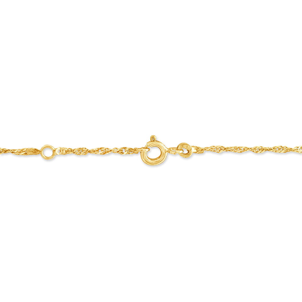Bracelet Identite Bebe Or Jaune Ericka - Bracelets Communion Enfant | Histoire d’Or