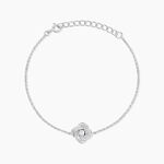 Bracelet Anasthase Argent Blanc Oxyde De Zirconium - Bracelets Femme | Histoire d&rsquo;Or