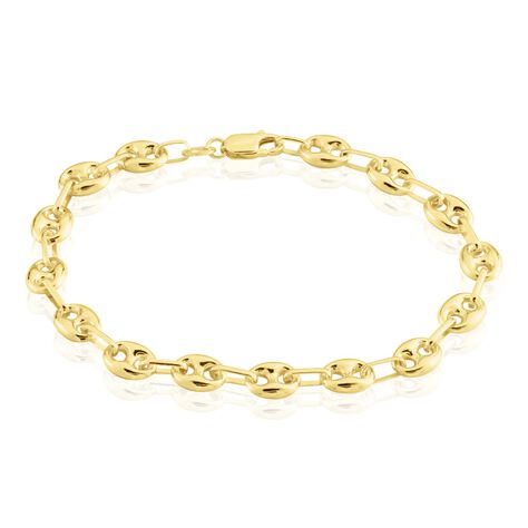 Bracelet Maille Dami Maille Grain De Café Or Jaune - Bracelets chaîne Homme | Histoire d’Or