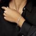 Bracelet Jonc Carinne Argent Blanc Oxyde De Zirconium - Bracelets joncs Femme | Histoire d’Or