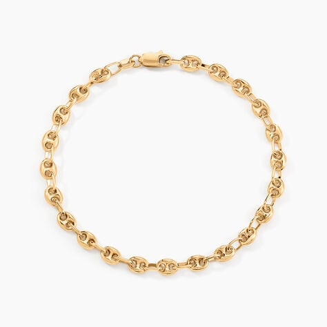 Bracelet Maille Dami Or Jaune - Bracelets cha&icirc;ne Homme | Histoire d&rsquo;Or
