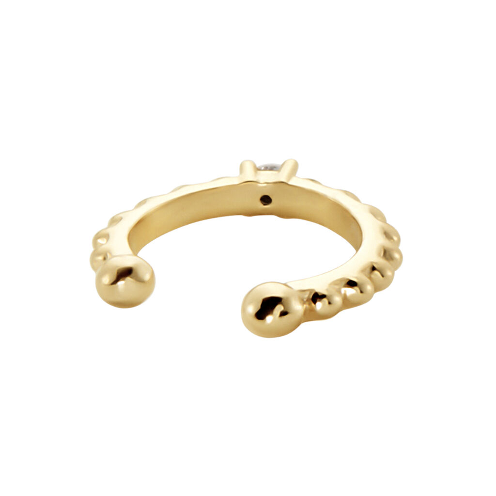 Bague D'oreille Unitaire Grishilde Plaqué Or Oxyde De Zirconium - Boucles d'oreilles fantaisie Femme | Histoire d’Or