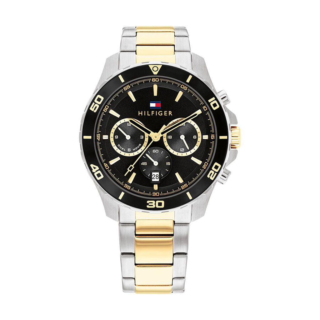 Montre Tommy Hilfiger Jordan Noir - Montres Homme | Histoire d’Or