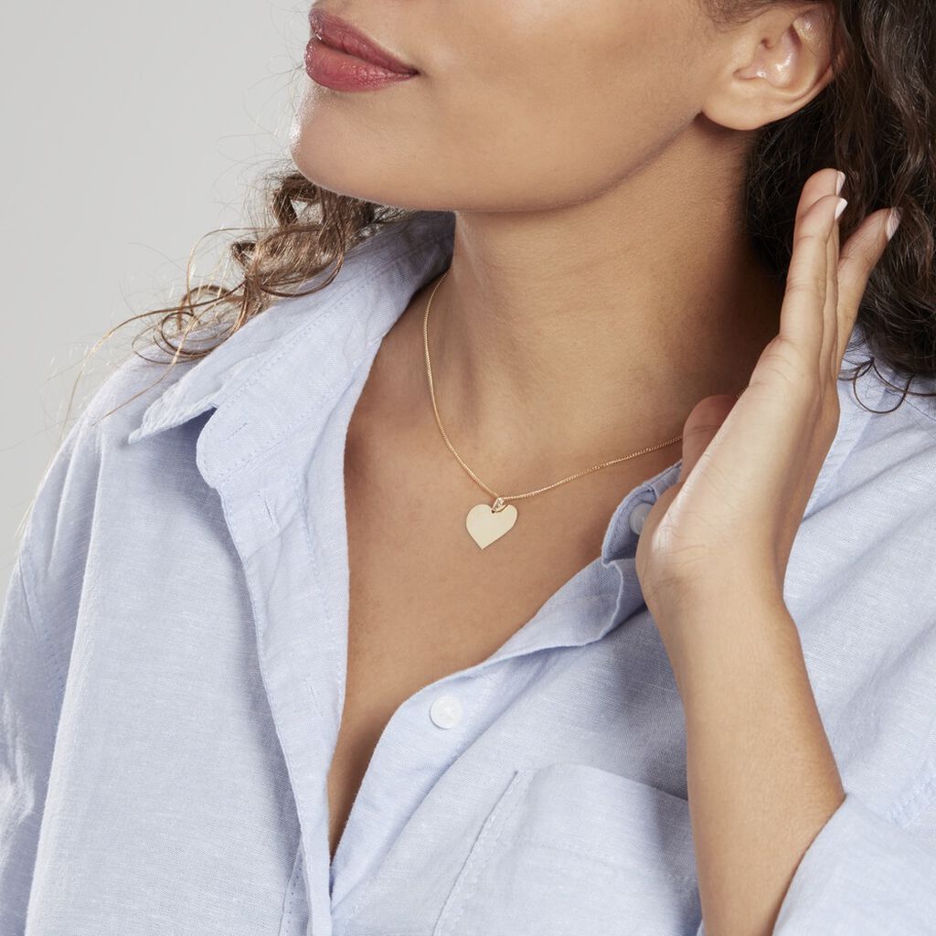 Pendentif Lisa Or Jaune - Cadeaux de naissance Femme | Histoire d’Or