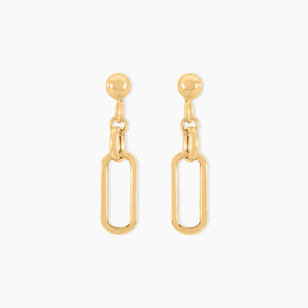 Boucles D'oreilles Pendantes Escape Or Jaune - Boucles d'oreilles pendantes Femme | Histoire d’Or