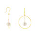 Boucles D'oreilles Pendantes Joris Or Jaune Perle De Culture - Boucles d'oreilles pendantes Femme | Histoire d’Or