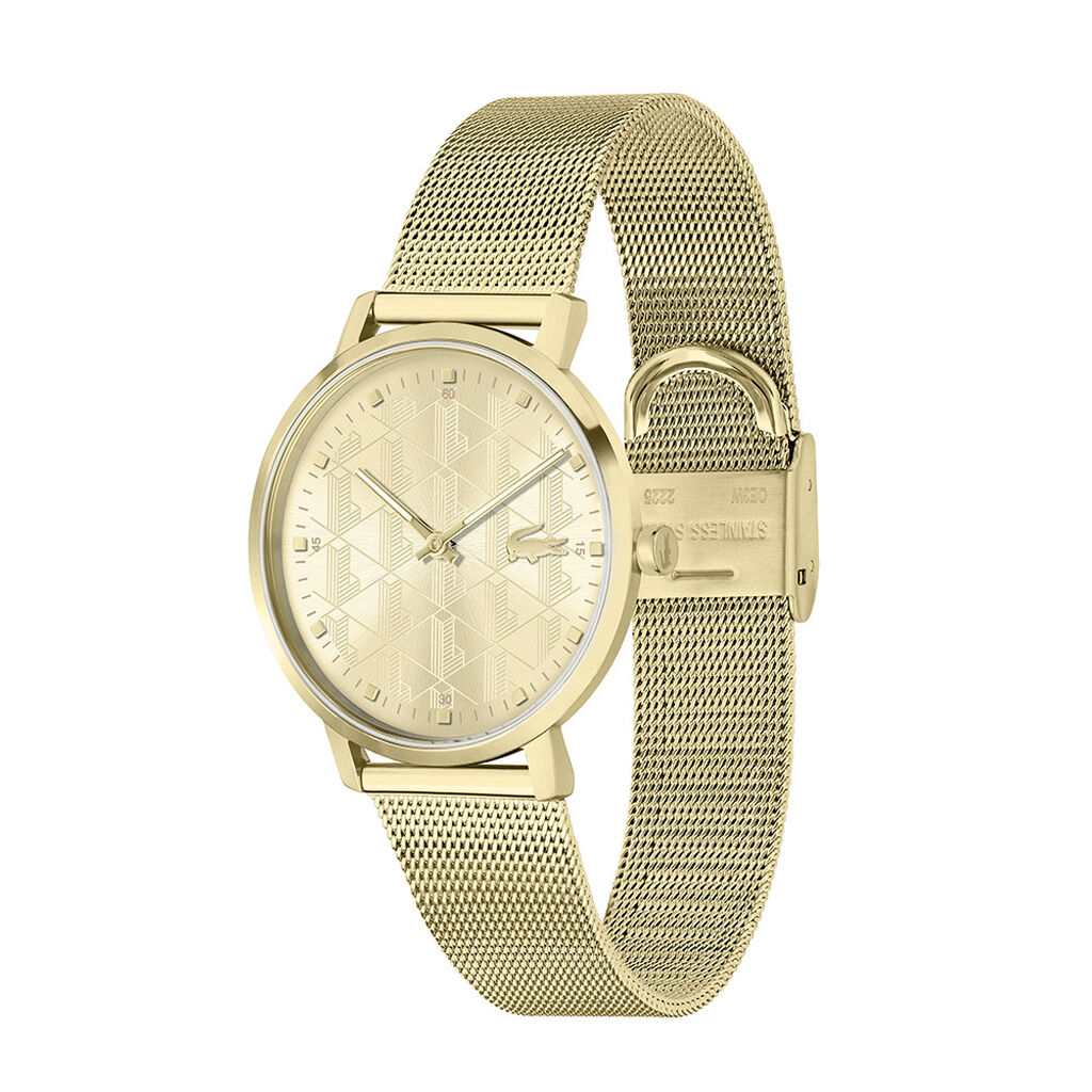 Montre Lacoste Crocorigin Doré - Montres Femme | Histoire d’Or