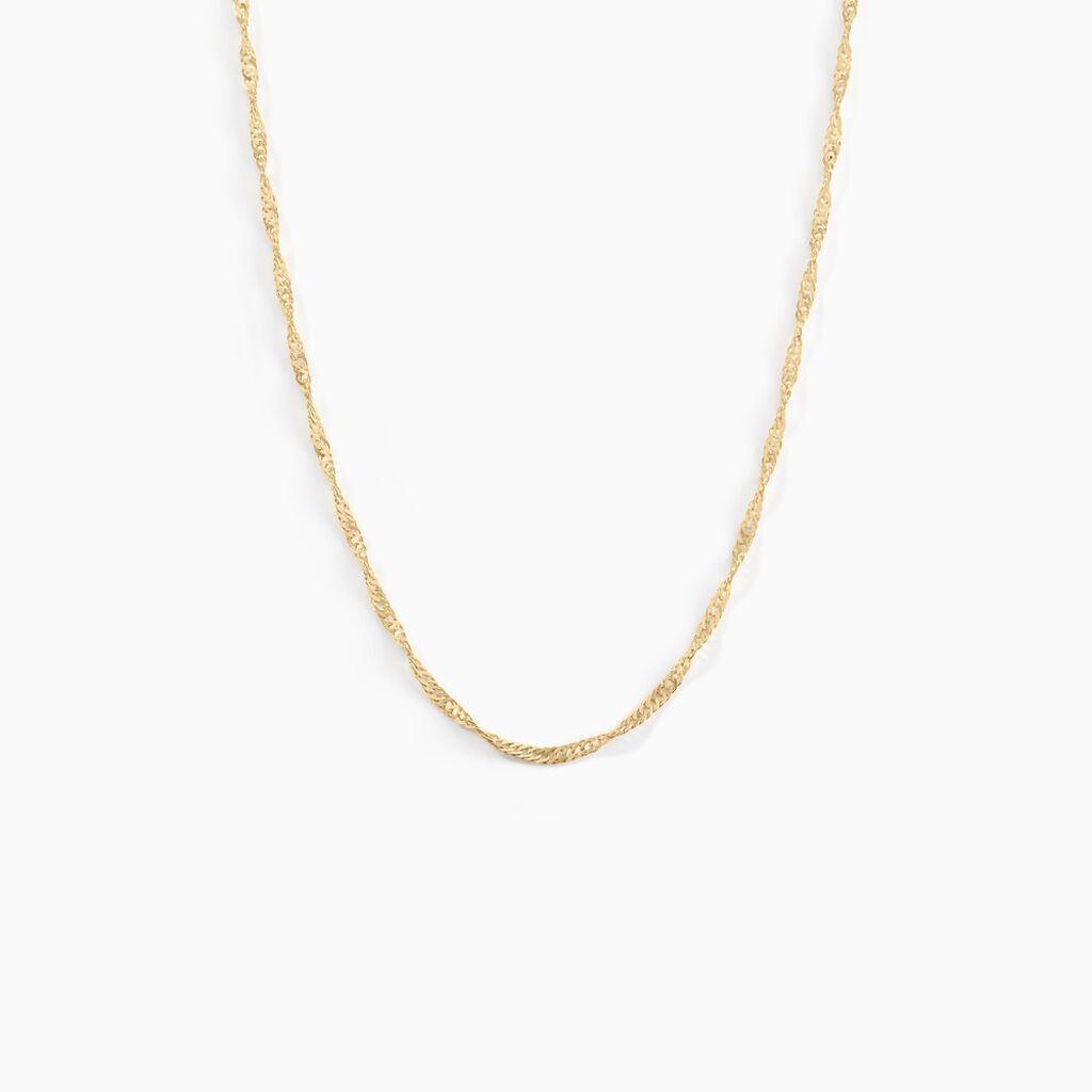 Chaine Imanie Or Jaune - Chaines Famille | Histoire d&rsquo;Or