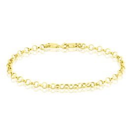 Bracelet Jodie Maille Jaseron Or Jaune - Bracelets chaîne Femme | Histoire d’Or