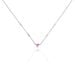 Collier Argent Blanc Declaration Oxyde De Zirconium - Colliers fantaisie Femme | Histoire d’Or