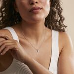 Collier Tatienne Argent Blanc - Colliers fantaisie Femme | Histoire d&rsquo;Or