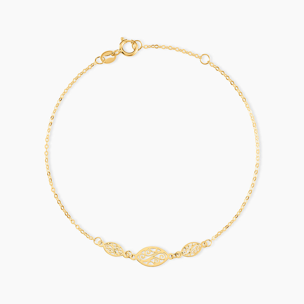 Bracelet Artemisia Or Jaune - Bijoux sans pierre Femme | Histoire d&rsquo;Or