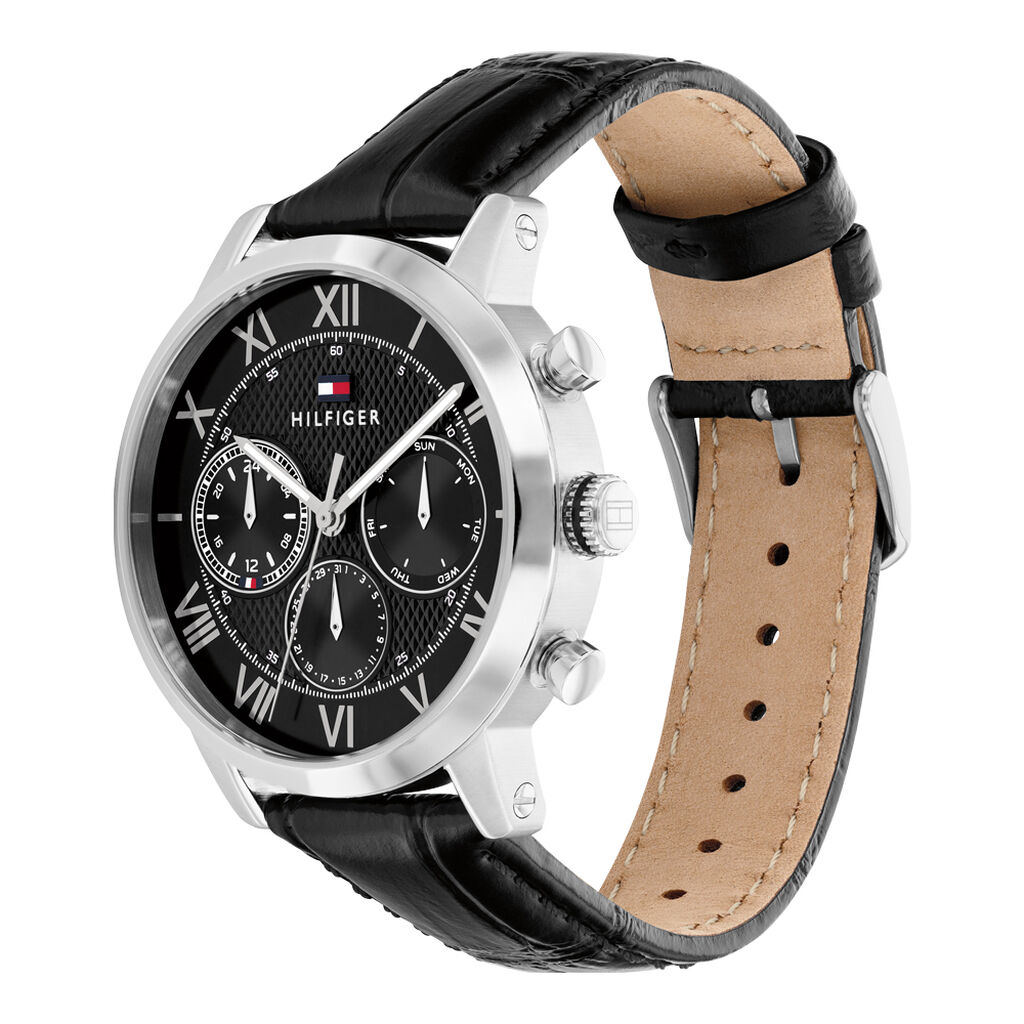 Montre Tommy Hilfiger Th-Oxford Noir - Montres Homme | Histoire d’Or