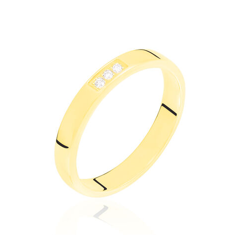 Alliance Areej Or Jaune Diamant - Alliances Femme | Histoire d’Or