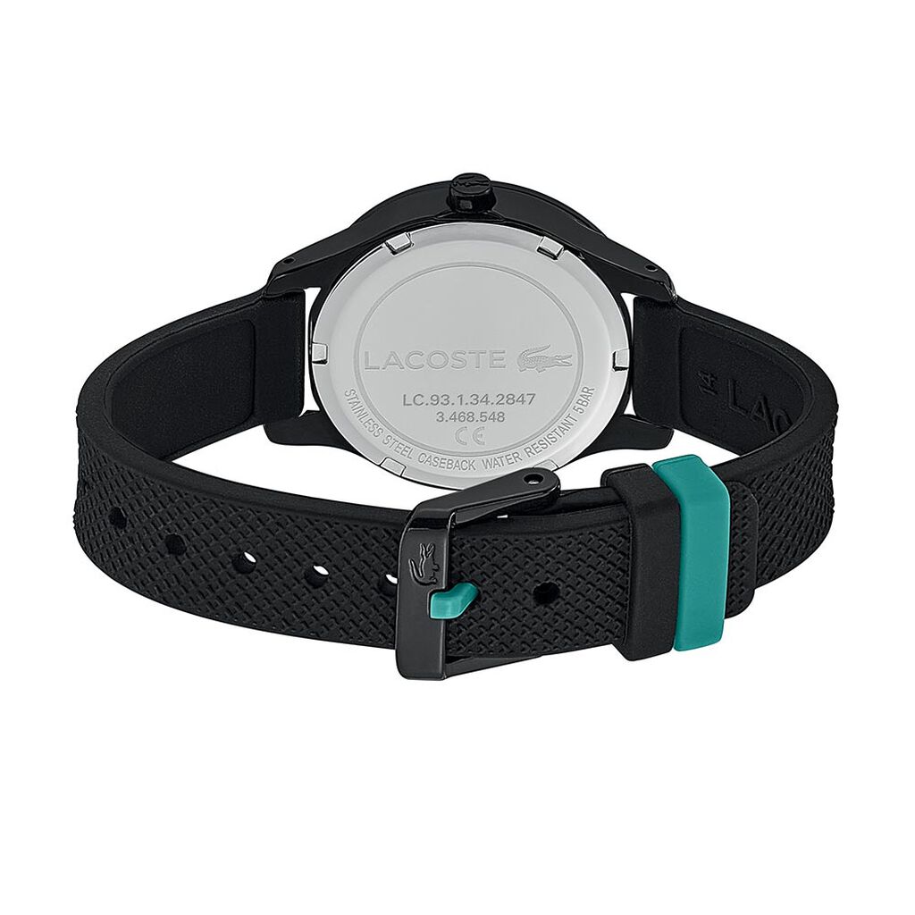 Montre Lacoste.12.12 Kids Noir - Montres Enfant | Histoire d’Or
