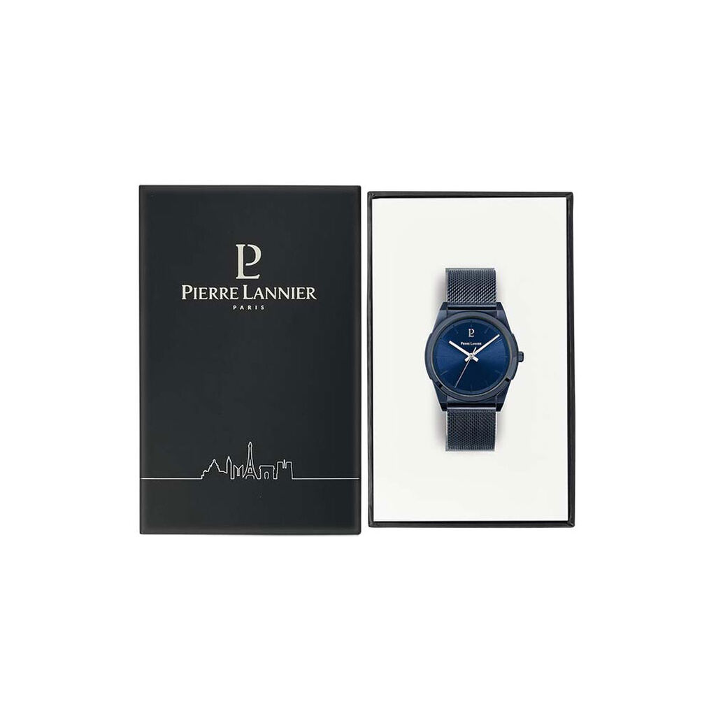 Montre Pierre Lannier Candide Bleu - Montres Homme | Histoire d’Or