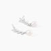 Boucles D'oreilles Pendantes Giacobbe Argent Blanc Perle De Culture - Boucles d'oreilles fantaisie Femme | Histoire d’Or