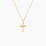 Pendentif Cornell Or Jaune Oxyde De Zirconium - Pendentifs Bapt&ecirc;me Famille | Histoire d&rsquo;Or