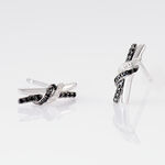 Boucles D'oreilles Puces Marina Or Blanc Diamant - Clous d'oreilles Femme | Histoire d&rsquo;Or