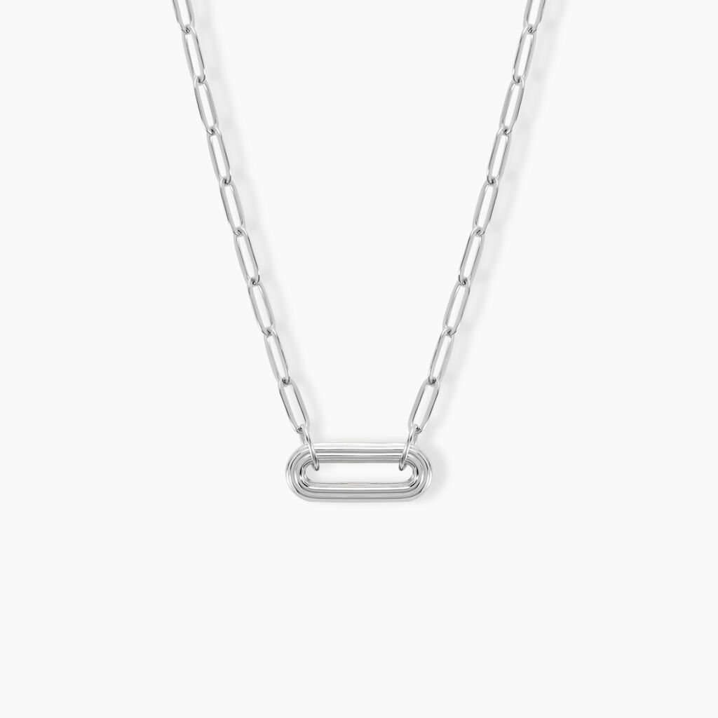 Collier Egerie Argent Blanc - Soldes Femme | Histoire d’Or