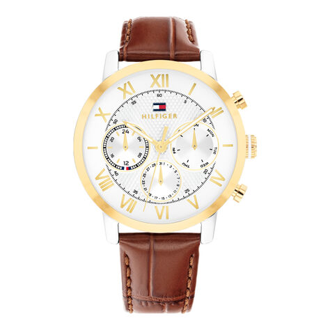 Montre Tommy Hilfiger Th-Oxford Argent&eacute; - Montres Homme | Histoire d&rsquo;Or