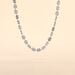 Collier Ashlee Argent Blanc - Ras de cou Femme | Histoire d’Or