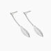 Boucles D'oreilles Pendantes Euriell Argent Blanc - Boucles d'oreilles fantaisie Femme | Histoire d’Or